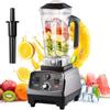 Blender Commercial Mixer Smoothie Juicer Blender 110V Multifunctional 2L Large Capacity with Timer Blender Soup Flour Vegetable Fruit Juicer Ice