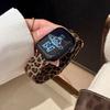 Миланская петля Ремешок Для Apple watch band 46мм 45мм 44мм 40мм 41мм Леопардовый принт Магнитный браслет для iWatch Серии 11/10/9 8 7 6 SE3/Ultra 2 3 4 49мм