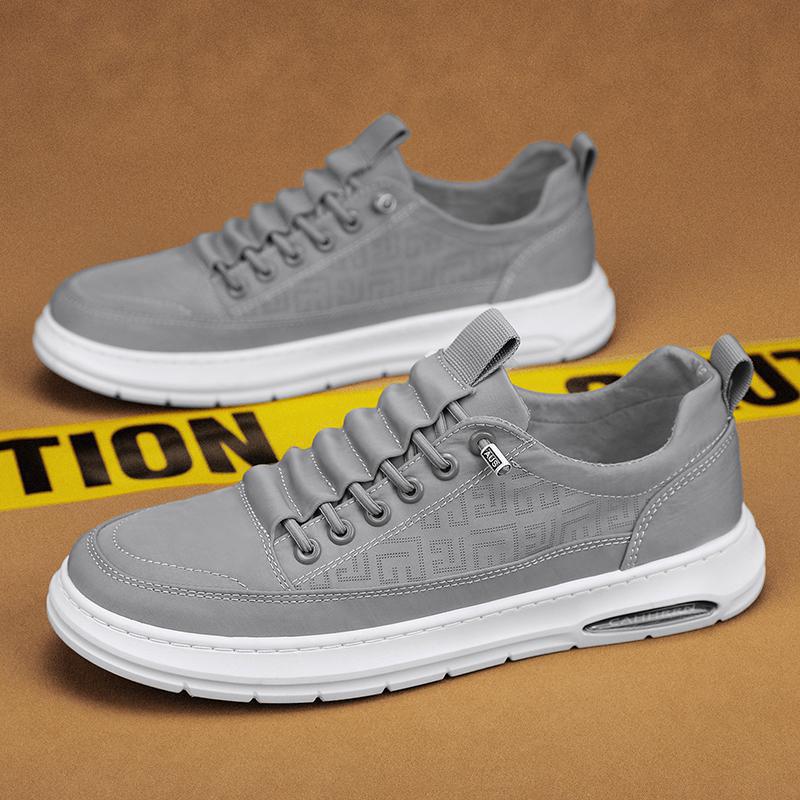 HW05 Douyin Kuaishou Ice silk зонтичная ткань доска обувь повседневная мужская обувь универсальная дышащая студенческая обувь модная обувь все сезоны