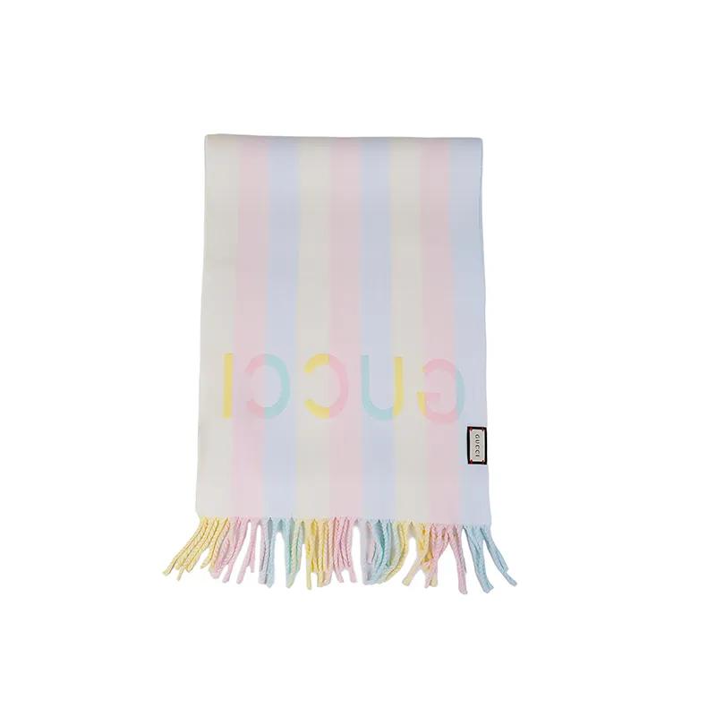 GUCCI Wool Knit Scarves Women's (Unisex) Knit Scarves 627873 3GD91 6969