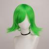 Movie Inside Out  2 Joy Wigs Short Blue Heat Resistant Hair Cosplay Costume Wigs Inside Out Disgust Cosplay Synthetic Wig