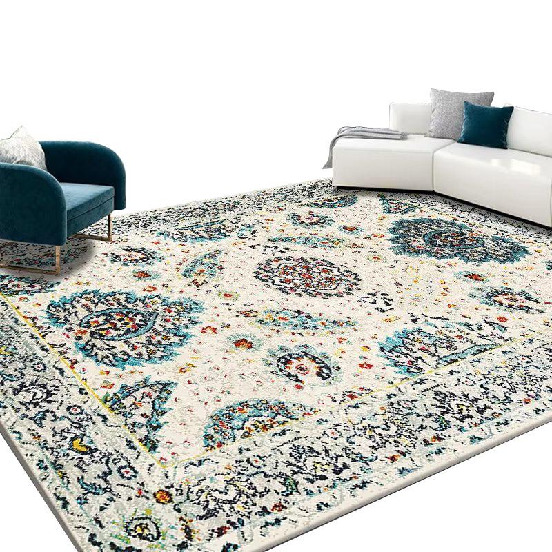 Зимний ковер для гостиной, персидский ковер в стиле ретро, ​​домашний журнальный столик, диван, полный ковер, большой коврик для ковра