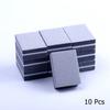 10/50pcs Double-sided Mini Nail File Blocks Colorful Sponge Nail Polish Sanding Buffer Strips Polishing Manicure Tools