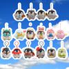 Cheerful Positive Energy Penguin Plush Keychain Cute Accessory For Bags And Backpacks