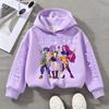 Kids Hoodies & Sweatshirts KPop Demon Hunter Cartoon Children's Fashion Casual Hoodie Tops