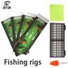 Набор карповых крючков 6 шт. Готовые крючки и поводки Размер 2#/4#/6#/8# Профессиональный для карповой рыбалки Оснастка Поводковый материал