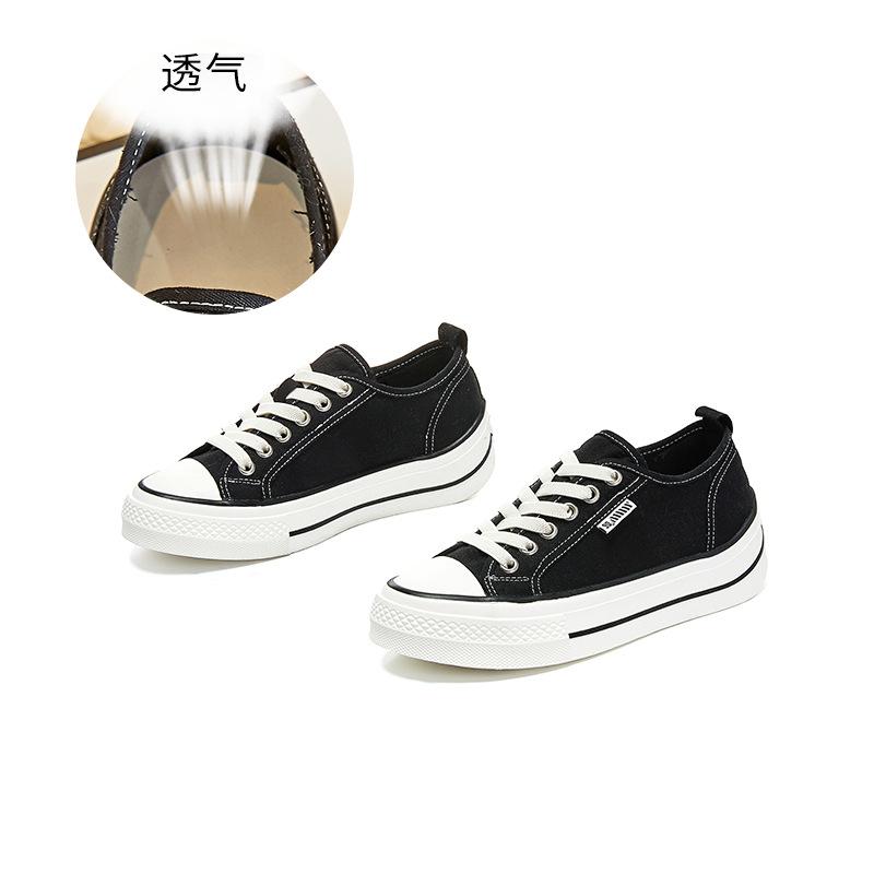 Холщовые туфли с головой манго, весенняя повседневная одинарная обувь на плоской подошве, универсальные маленькие белые туфли на платформе, спортивные кеды для скейтборда, женские