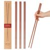 10Pairs Bamboo Chopsticks Reusable | Dishwasher Safe | Non slip | Chinese -(9.45in)