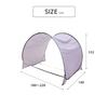 Takeda Corporation Purple Pool Shade [Pool/Shade/Awning] 180~220×140×153cm PLS25-300