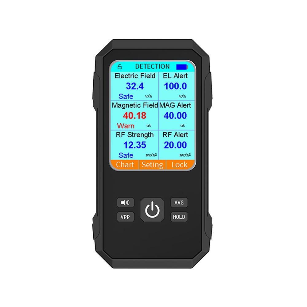 3 в 1 Электрическое поле Магнитное поле Детектор радиочастотного излучения Тестер электромагнитного излучения Измеритель ЭМП Измеритель радиочастот