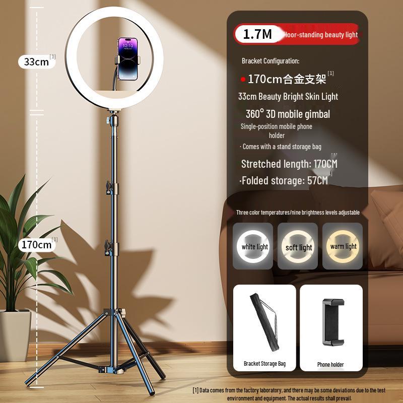 2025 Mobile Phone Selfie Light: Live Stream & Desktop Beauty Lighting