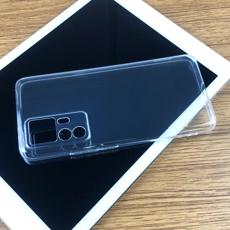 Для Xiaomi 12T Pro 12TPro 5G тонкий кристально чистый прозрачный мягкий TPU задний чехол защита кожи камера защитный чехол