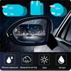 6шт. Автомобильное зеркало заднего вида, водонепроницаемая пленка, HD Nano, антитуманная, против царапин, внутреннее зеркало заднего вида, антибликовая пленка, водонепроницаемая для безопасного вождения