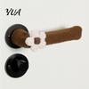 Winter Door Handle Cover 2/4Pcs Flower Cover, Anti-collision Knob Protector, Anti-Static Decorative Anti-Freeze Lever Sleeve for Home Office