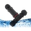 IP68-T2M25 T Branch Solderless Waterproof Sealed Wiring Connector Outdoor Underwater 5Pin LED Lighting Terminal Block 0.5-4.0mm