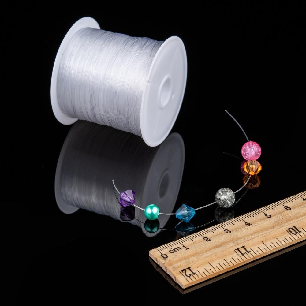 Nylon Wire, Fishing Line, Clear, 0.4mm, about 43.74 yards(40m)/roll