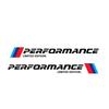 2 шт. Наклейка на кузов автомобиля Mperformance для BMW E30 E36 E39 E46 E60 E61 E64 E70 E71 E85 E87 E90 E83 F10 F20 F30 E80 M3 M5