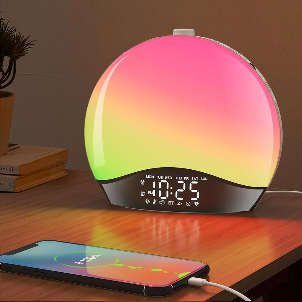 Wake Up Feeling Refreshed And Energized Sunrise Alarm Clock Easy To Read And Silent Operations