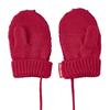 MIKI HOUSE Knitted Mittens with Bear Solid Cable Made in for Boys and Size Drawstring, Design, Color, Knit, Japan, Girls, Baby, Kids, Children's