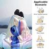 1pc Lilo and Stitch Printing Flannel Blanket Ideal for Travel Sofa Beds and Home Decor Ideal Birthday or Holiday Gift Available for All Seas