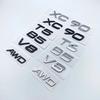 gbmqn6 3D AWD T3 T5 T6 T8 Logo Emblem Badge Decal Car Sticker for Volvo C30 V40 V60 S40 S60 XC60 XC90 XC40 S80 S90 S80L S60L Car Stying