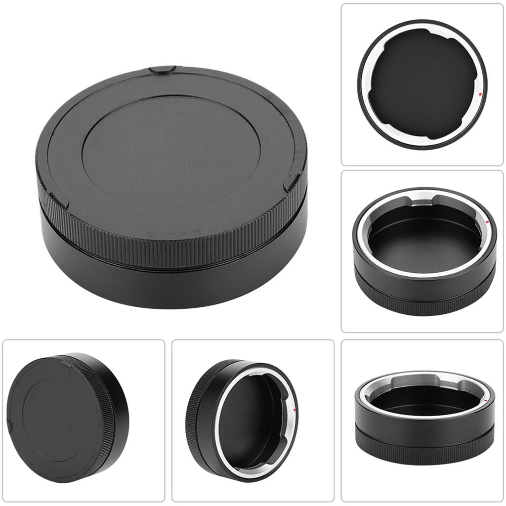 Профессиональная металлическая задняя крышка объектива для объективов камер LEICA M Mount, аксессуар для фотосъемки, черный цвет