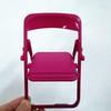 Folding Chair 12 Points Doll Folding Chair Casual Recliner Ducklings Lazy Watch Drama Mobile Phone Support Frame Accessories
