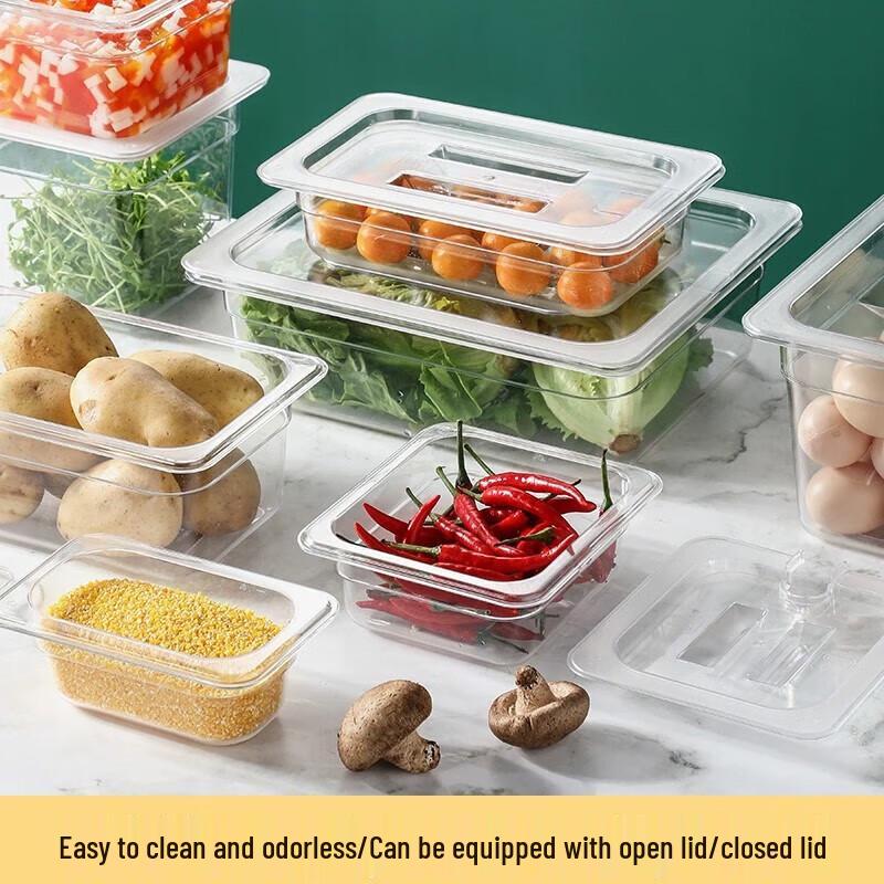 Acrylic Transparent Food Display Basin