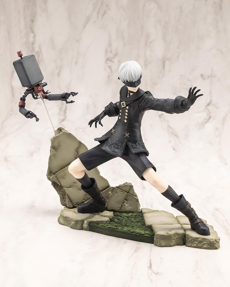 Kotobukiya ARTFX J 9S масштаб ПВХ окрашенная готовая фигурка NieRAutomata Ver1.1a 1/8