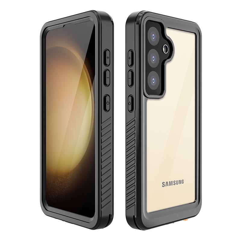 Водонепроницаемый чехол для Samsung Galaxy S25: Ультразащищенный, ударопрочный, герметичный чехол для S24, S23. Идеально для занятий спортом на открытом воздухе.