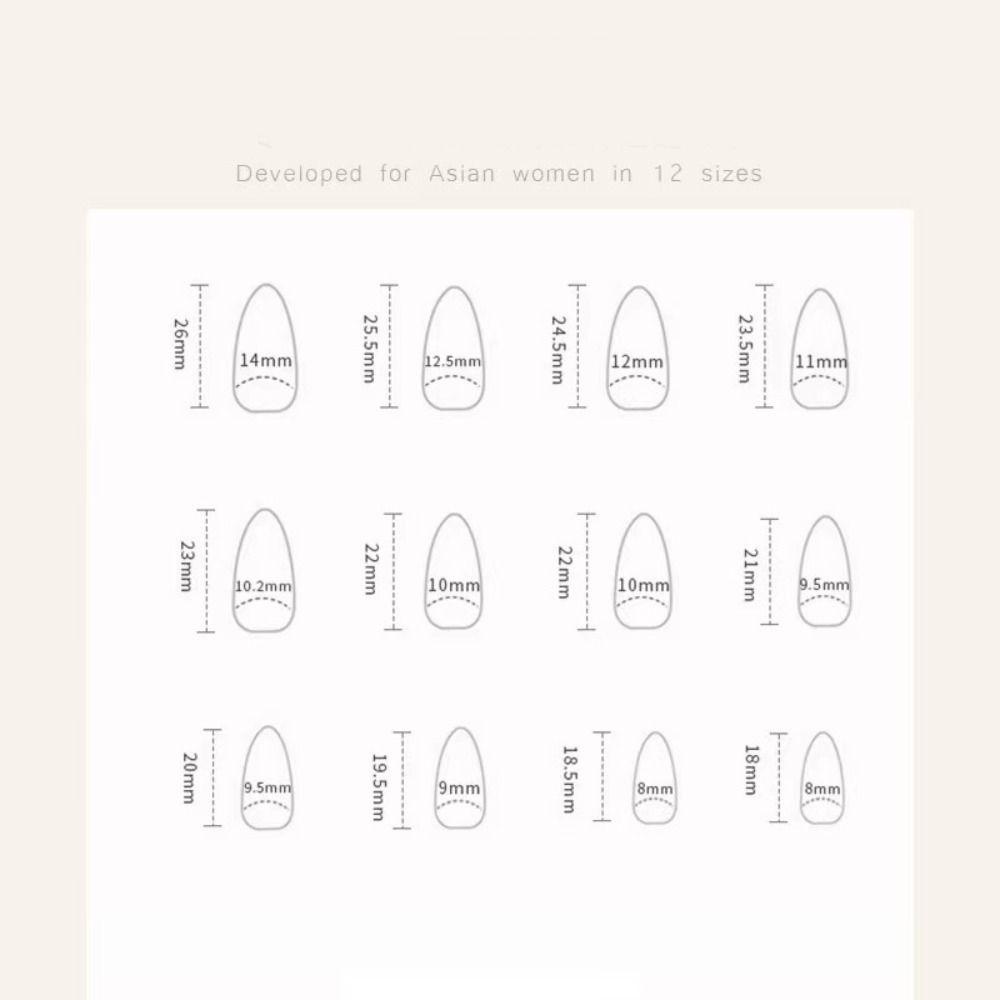 Французские накладные ногти Nials Long Almond Ballerina и квадратные ногти Маникюр накладные ногти своими руками