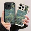 JT9 Эстетичный винтажный чехол-дерево для iPhone 17 16 Pro Max Samsung S26 S25 Ultra A17 A26 A07 Xiaomi Redmi Note 14 Pro Plus Мягкий чехол-бампер из ТПУ