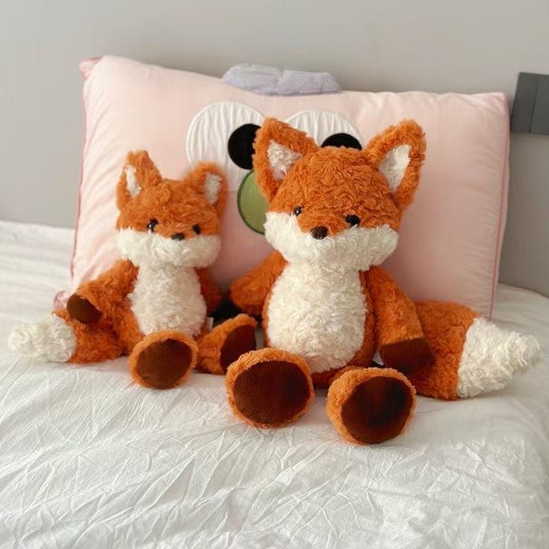 Running Fox Stuffed Animal Plush Toy For Girls Sleep Aid Birthday Gift