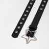Hip Hop Gothic Leather Belt Punk Pin Buckle Waistband Fashion Waist Band  For Women Man