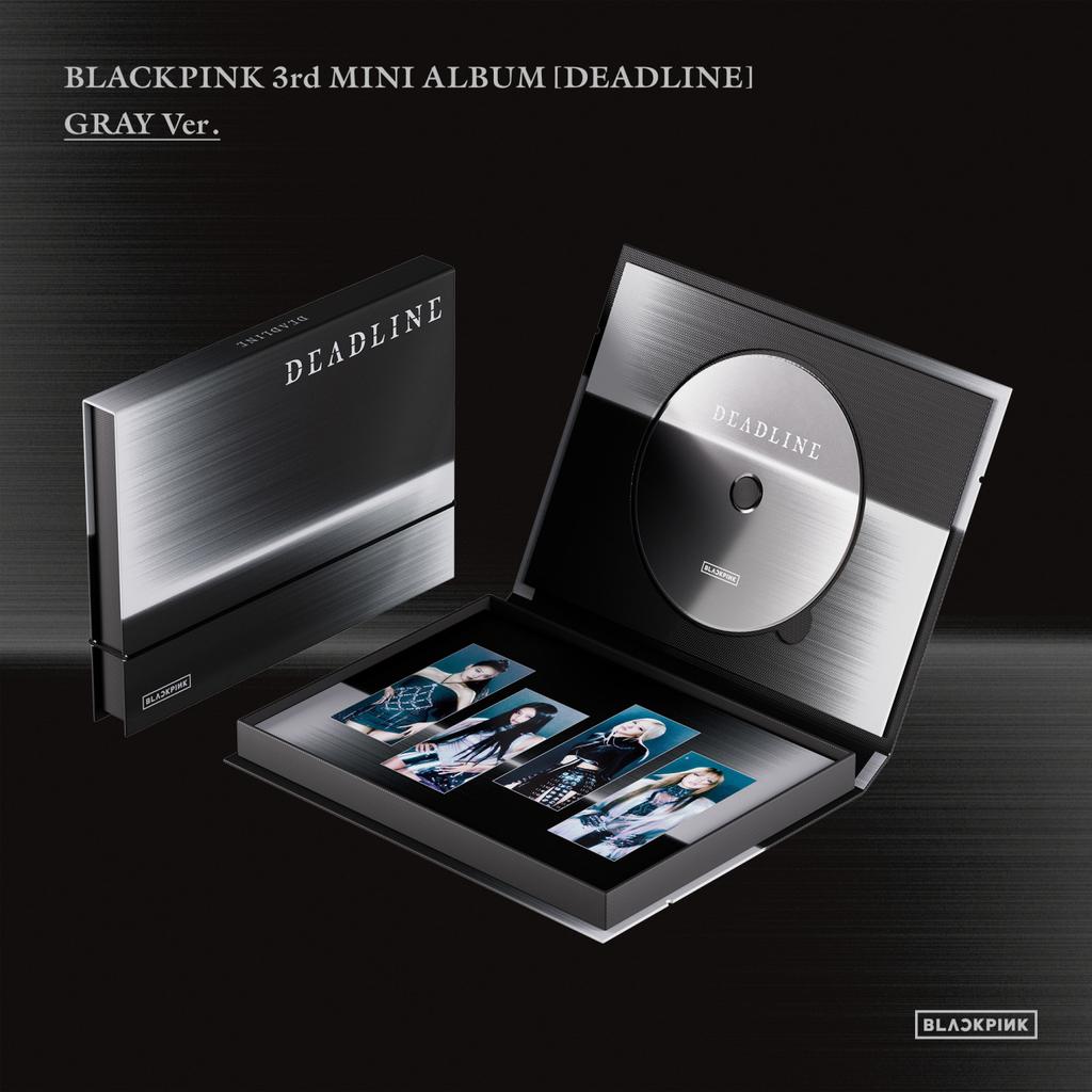 [В наличии] 3-й мини-альбом Blackpink [Deadline] Серая версия