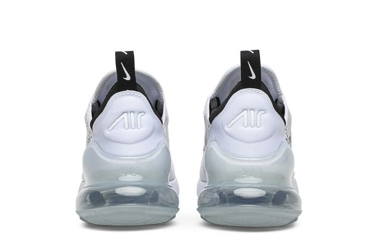 Женские кроссовки Nike Air Max 270 Белые Черные (Женский) Белый/Черно-Белый