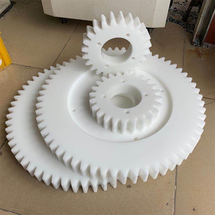 Nylon Wear-Resistant Machined Parts: Processing Plate, MC Nylon Liner Bushing, Limit Block, Fixing Slider.