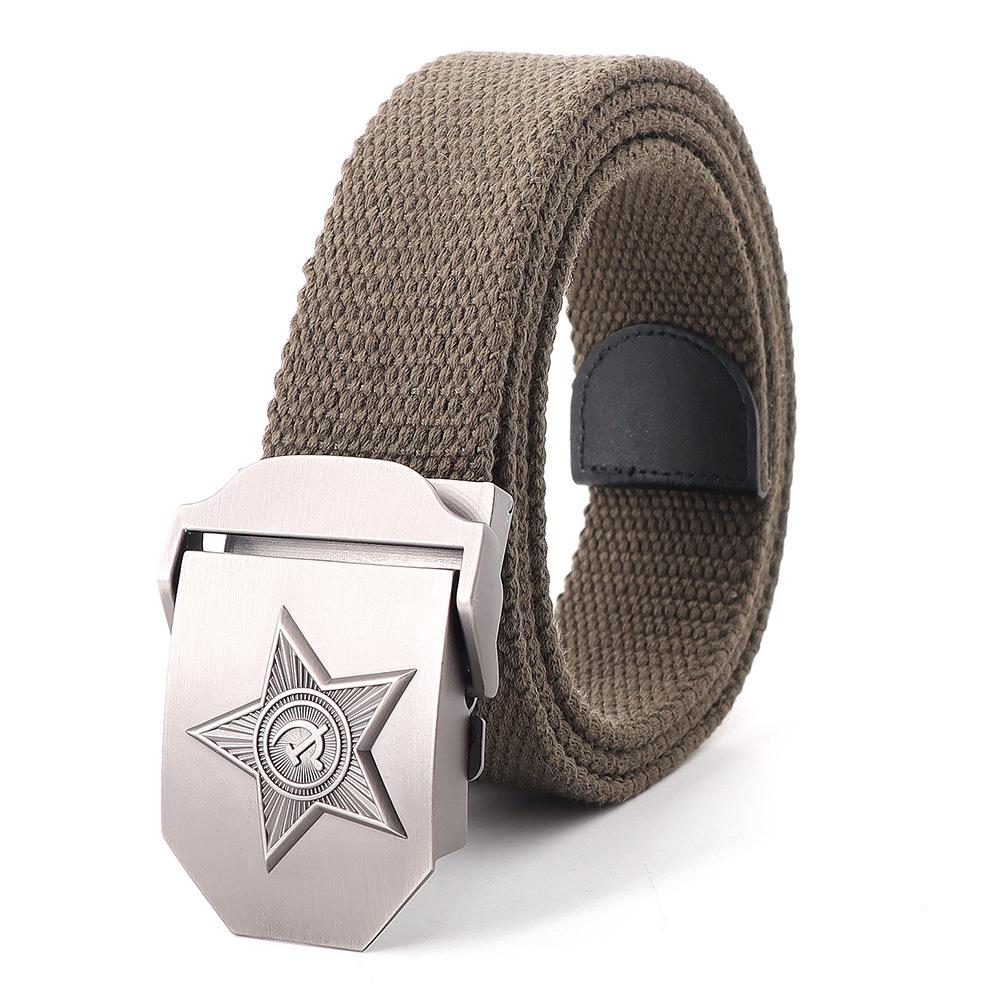 Новый мужской и женский ремень 3D советский государственный герб брезентовый ремень советский пояс памяти