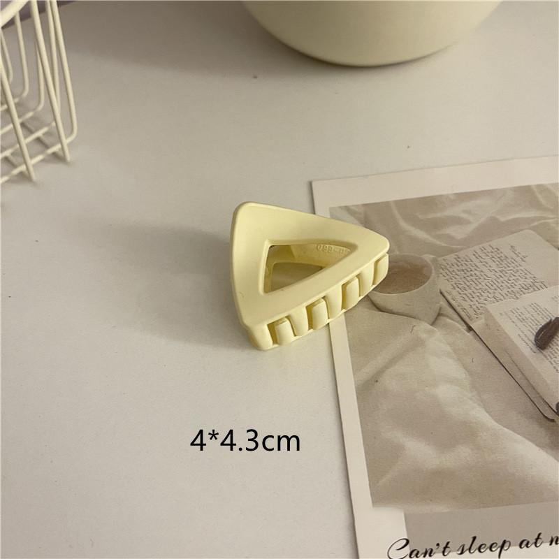 1pcs Korean Coffee Large Hair Claws Acrylic Hairpins Barrette Crab Hair Clips Headwear for Women Girls Braiders Hair Accessories