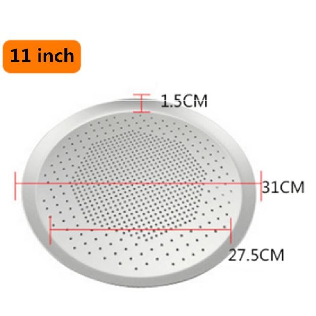 Противень для выпечки пиццы с антипригарным покрытием, поднос для тарелки, держатель для посуды, кухонные инструменты для выпечки, аксессуары, экран для пиццы, металлическая духовка