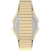 TIMEX Unisex Wristwatch Classic Digital Gold T78677