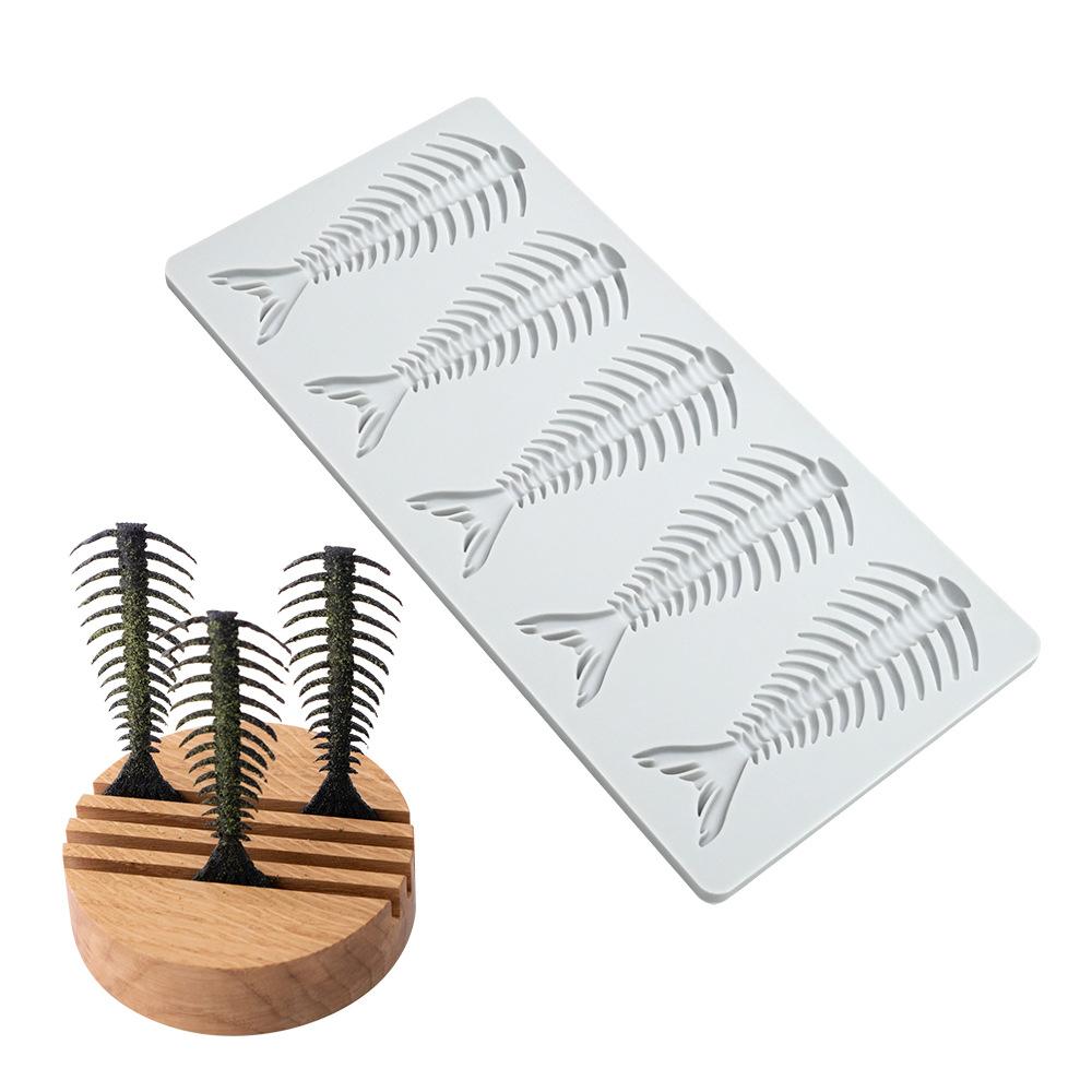 Lobster Crab Fishbone Animal Shape Silicone Cake Lace Mold Butterfly  Swan Cake Decorating Tool DIY French Dessert Baking Tool