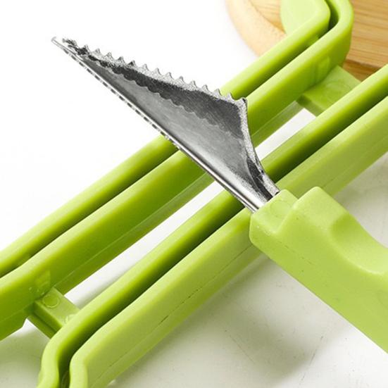 3-в-1 Лопатка для фруктовых шариков Ложка для дыни Сепаратор мякоти Инструменты для резьбы по фруктам из нержавеющей стали для дыни, арбуза, киви, кухонных фруктов