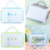 Double-Sided Magnetic Whiteboard with Marker and Magnets Kid Drawing Board Writing Board Hanging Fridge Memo Board