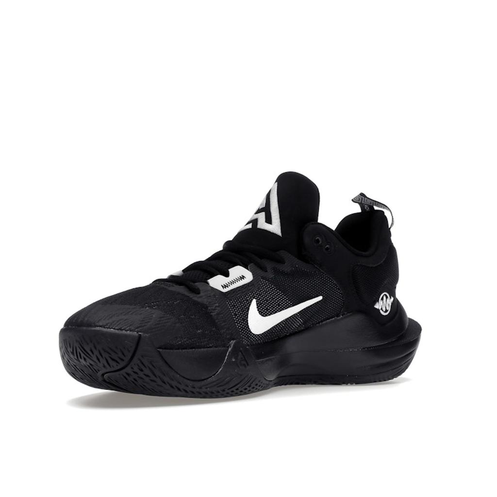 Nike Giannis Immortality 2 Черные мужские кроссовки с голографической галочкой Волко-серый белый DM0825-002