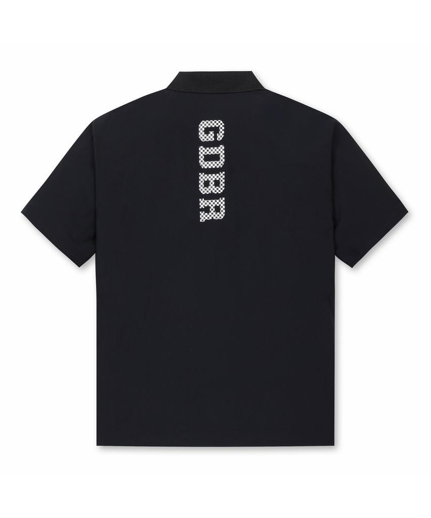 Goldeunbeeo (M) Футболка с логотипом в клетку G4Tam26411Bkx