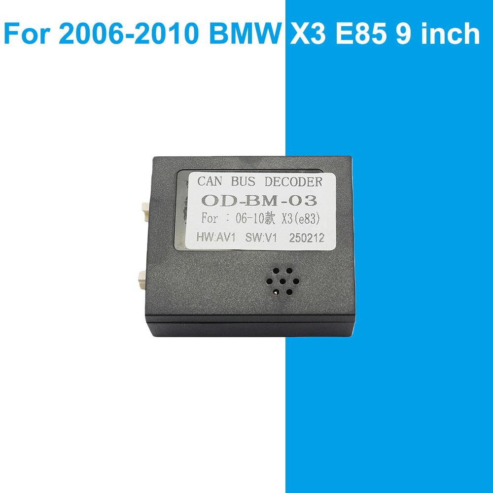 Для 2006-2010 BMW X3 E85 9-дюймовый Автомобильный Радиоприемник Android DVD Стерео Аудио Экран Мультимедиа Видео CD Плеер Рамка Кабели Жгут