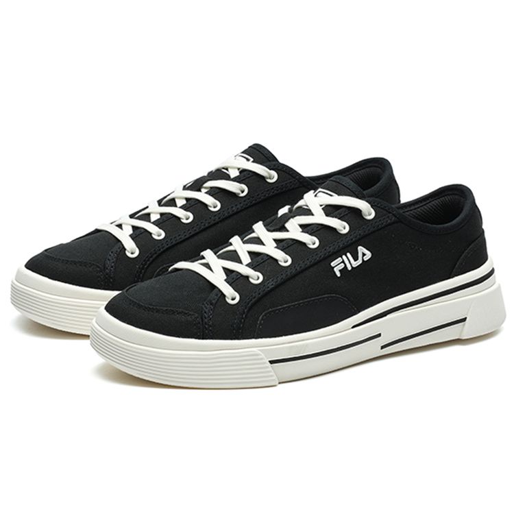 Fila Сэндвич Удобные Повседневные Универсальные Низкие Кеды Женские кроссовки Черные F12W221316FBK