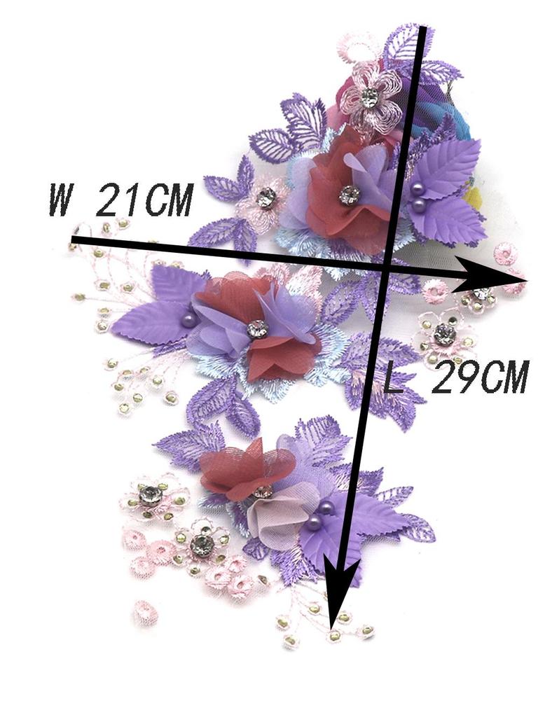 Нашивки с розами для одежды, 1 шт., аппликации Parche Bordados Para Ropa