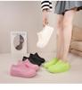 Women's Waterproof Non-Slip Hidden Heel Rain Boots - Fashionable Slip-On Short Tube Shoes